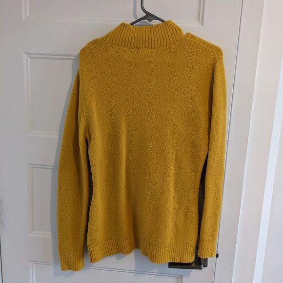 Womance/Mustard Sweater Sz S - Picture 2 of 3